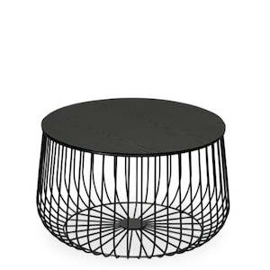 Novo Round Coffee Table 600dia - Black