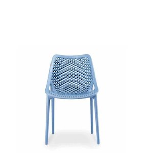 Soprano Outdoor Chair - Light Blue (Stackable)