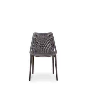 Soprano Outdoor Chair - Dark Grey (Stackable)