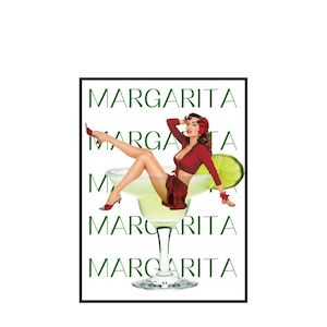 Investment - commercial property: Margarita Glass in Frame