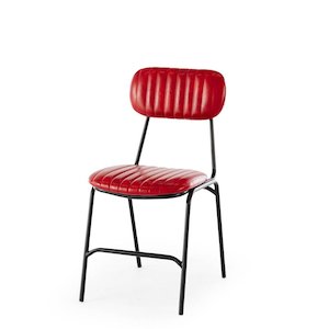 Datsun Chair Vintage Red PU