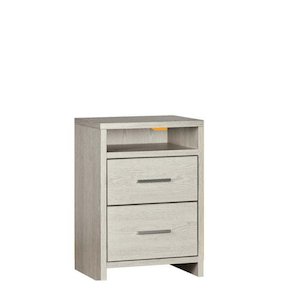 Investment - commercial property: Atlas Bedside 2 Drawer (Tall 680h)