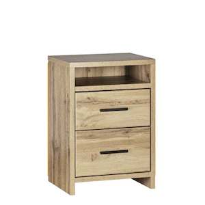 Nova Bedside 2 Drawer (Tall 680h)