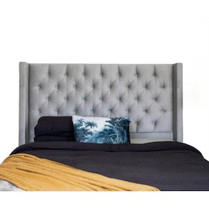 Alma Fabric Headboard  Queen to Cali King