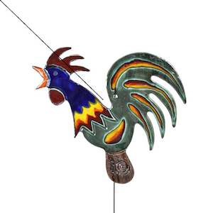 Investment - commercial property: Garden Art Stand - Rooster