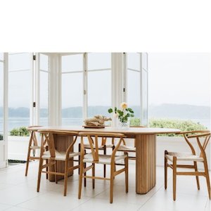 Palliser & Wishbone Dining Suite (7 Pce)