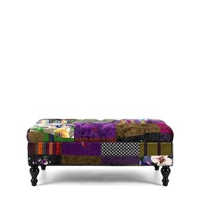 Investment - commercial property: Patchwork Ottoman