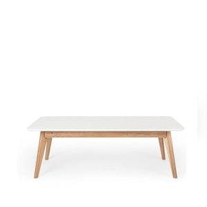 Investment - commercial property: Radius Coffee Table - White Top