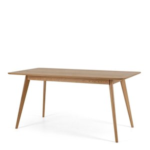 Radius Dining Table - 1600w - Oak Top