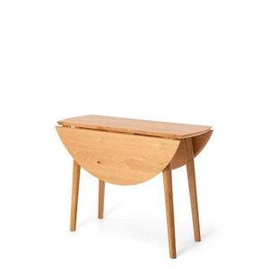 Nordik Dropleaf Table 1000dia (Seats 2-4)