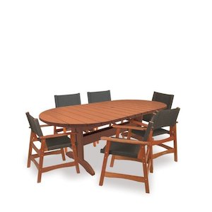 Eden Outdoor Dining Suite 2200w (7 Pce)