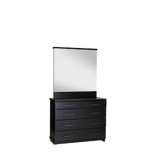 Fox Dresser with Mirror - 5 or 8 Drawer