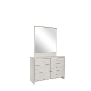 Atlas Dresser & Mirror 6 Drawer