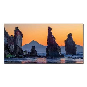 Tongaporutu Three Sisters 2000x1000 Perpex Wall Art