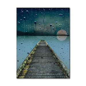 Investment - commercial property: Rotoaira Jetty 900x1200 Perpex Wall Art