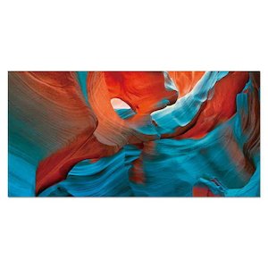 Blue Canyon 2400x1200 Perspex Wall Art