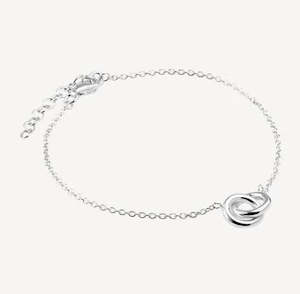 Embrace Silver Bracelet