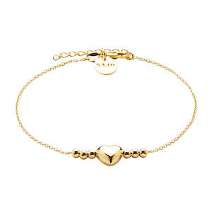 Amore Gold Charm Bracelet