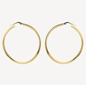 Odyssey Gold Hoop Earrings