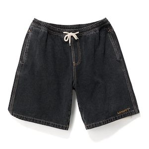 MISFIT MORTYCAWL SHORT - WASHED BLACK