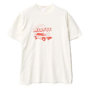 Misfit Burning Desires Tee - Thrift White