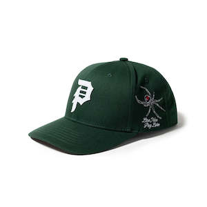 Primitive Temptation Snapback - Forest Green