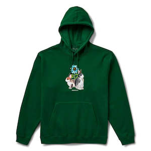 PRIMITIVE DREAM NICELY HOODY - FOREST GREEN