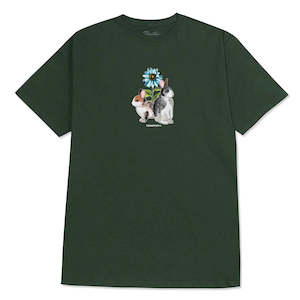 PRIMITIVE DREAM NICELY TEE - FOREST GREEN