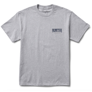 Primitive Menace Tee - Athletic Heather Grey