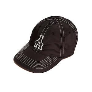 ARCADE NYLON 'A' CAP - BLACK/WHITE