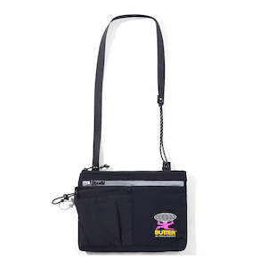 Clothing: BUTTER GOODS PACE SIDE BAG - BLACK