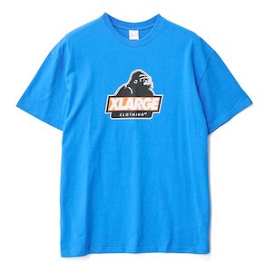 Xlarge Slanted Ss Tee - Bright Blue