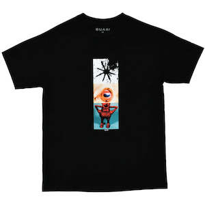 Clothing: QUASI PLAS TEE - BLACK