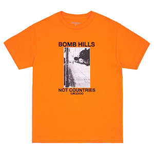 Gx1000 Bomb Hills Not Countries Tee - Orange