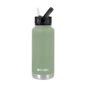 PROJECT PARGO 950ml INSULATED SPORTS BOTTLE - EUCALYPTUS GREEN