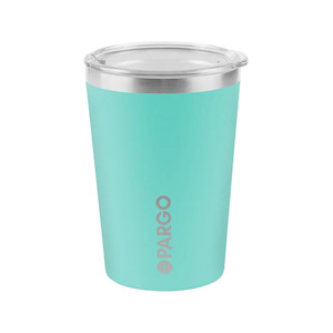 PROJECT PARGO 12oz INSULATED REUSABLE CUP - ISLAND TURQUOISE