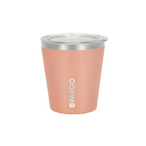 PROJECT PARGO 8oz INSULATED COFFEE CUP - CORAL PINK