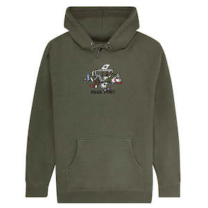 PASSPORT LUCID DREAM HOODIE - OLIVE