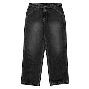 Passport Workers Club Jean - Faded Washed Black