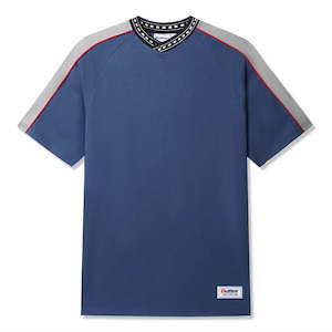 Clothing: BUTTER GOODS DRIFT S/S TEE - DENIM