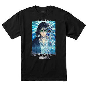 Color Bars X Attack On Titan Final Season Tee - Black