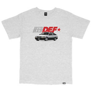 Clothing: DEF DOHC TEE - HEATHER GREY