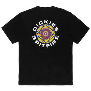 DICKIES X SPITFIRE S/S TEE - BLACK