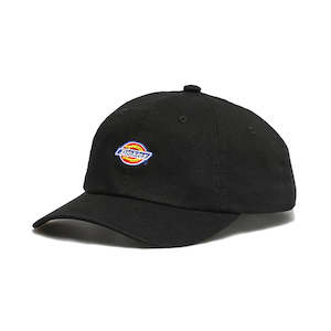 DICKIES CLASSIC LABEL 6 PANEL CAP - BLACK