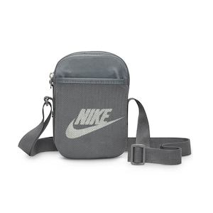 Clothing: NIKE HERITAGE CROSSBODY BAG - SMOKE GREY/SMOKE GREY/SUMMIT WHITE