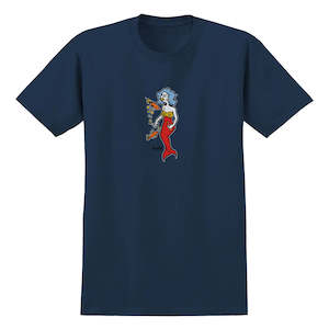 Krooked Mermaid Tee - Navy