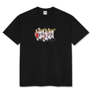 POLAR TRUMPETS TEE - BLACK