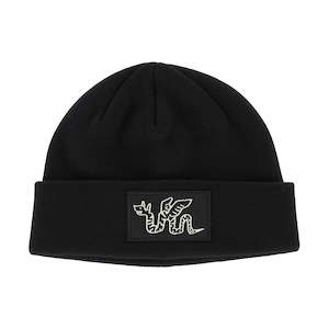 Krooked No Monster Beanie - Black