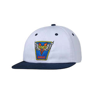 Venture Emblem Snapback - White