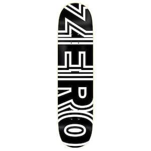 ZERO BOLD BLACK/WHITE 8.375"